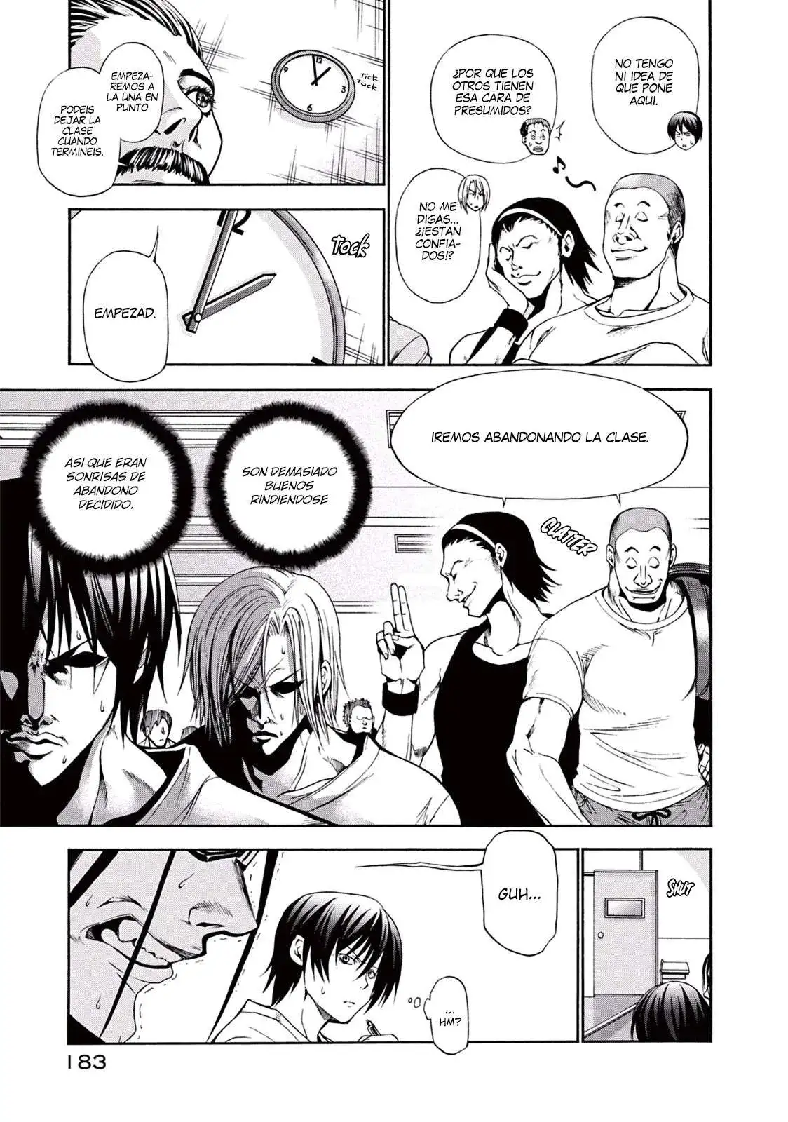 Página 8 — Grand Blue Capítulo 8.5