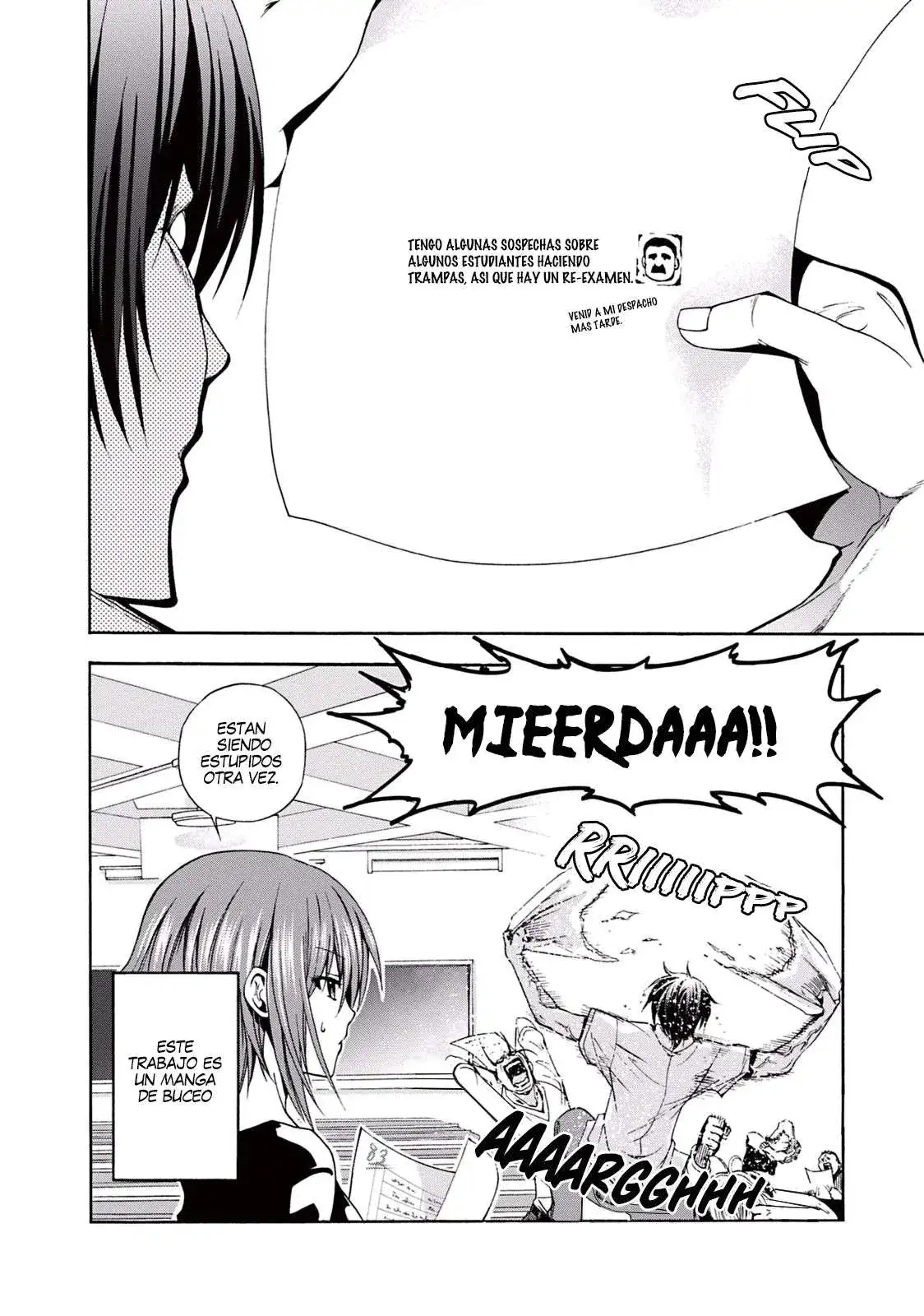 Página 15 — Grand Blue Capítulo 8.5