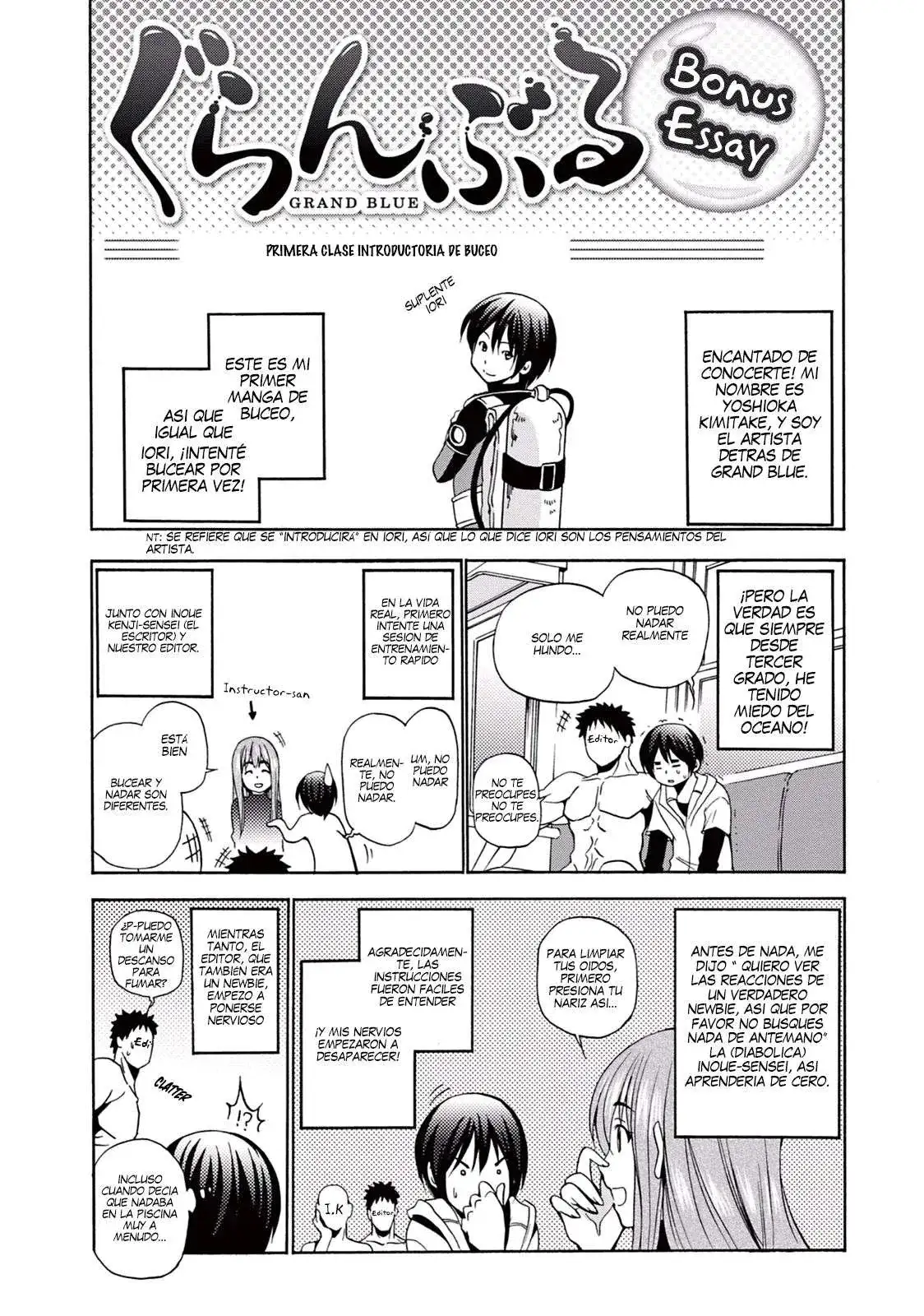 Página 17 — Grand Blue Capítulo 8.5