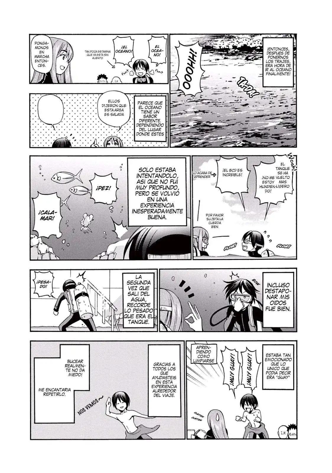 Página 18 — Grand Blue Capítulo 8.5