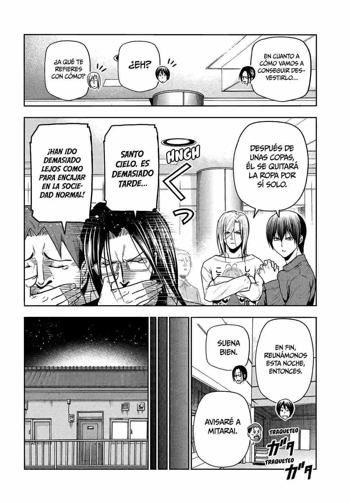 Página 12 — Grand Blue Capítulo 92.5