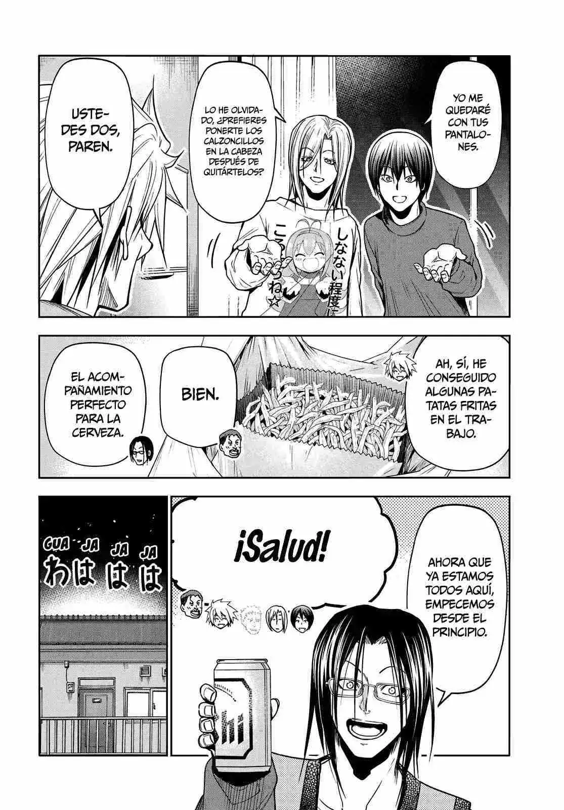 Página 14 — Grand Blue Capítulo 92.5