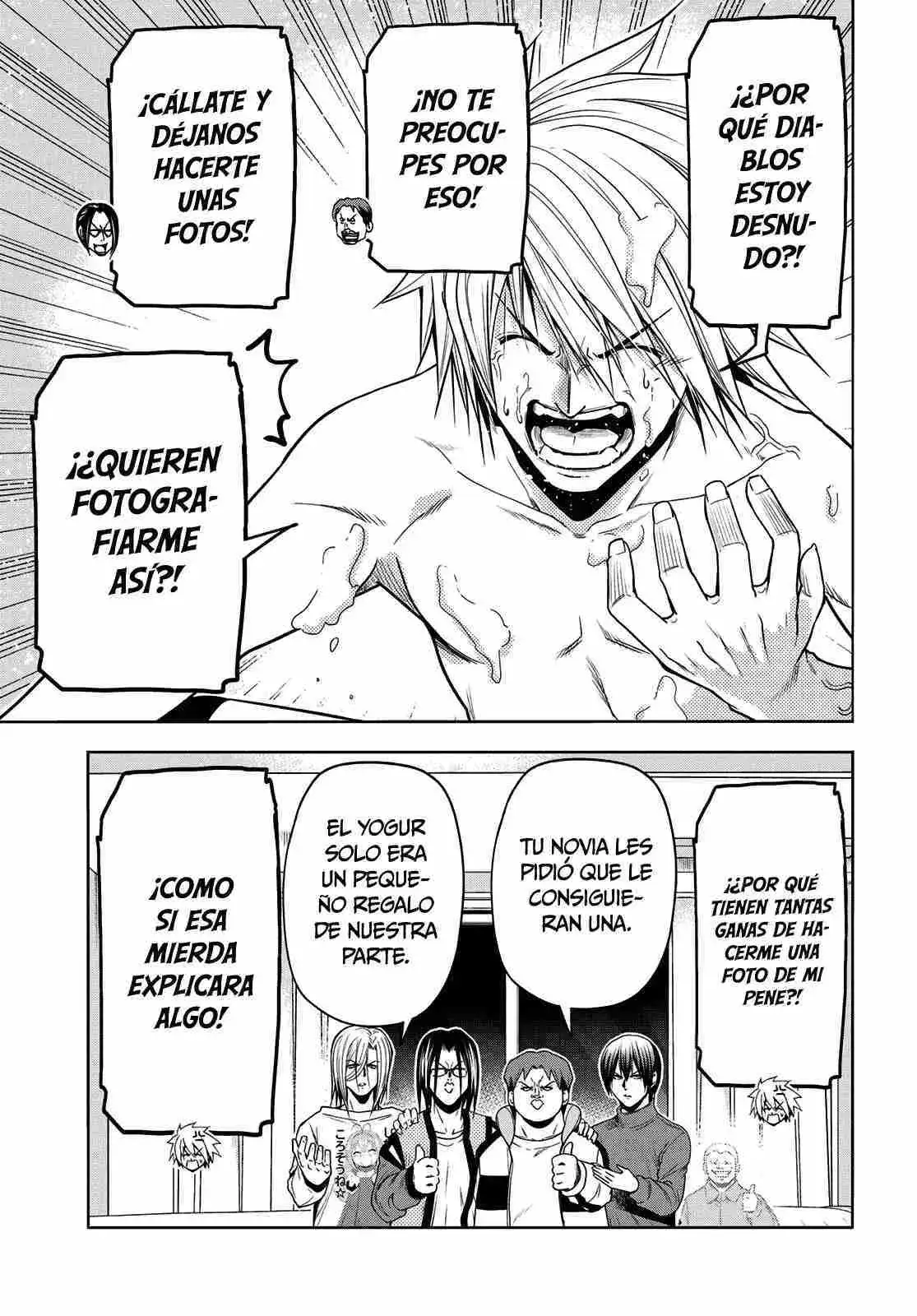 Página 38 — Grand Blue Capítulo 92.5