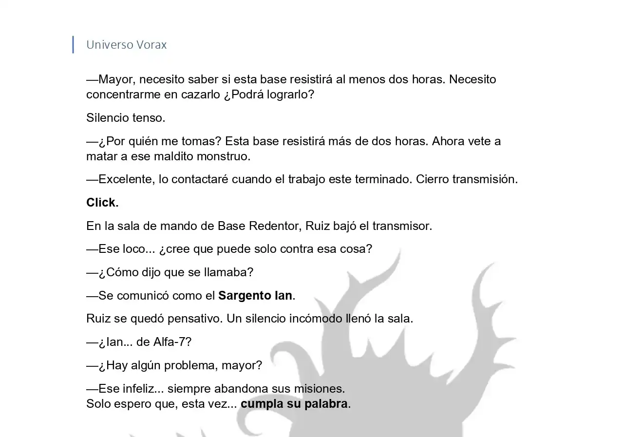 Página 7 — Capítulo 0 de Guerra de mundos...