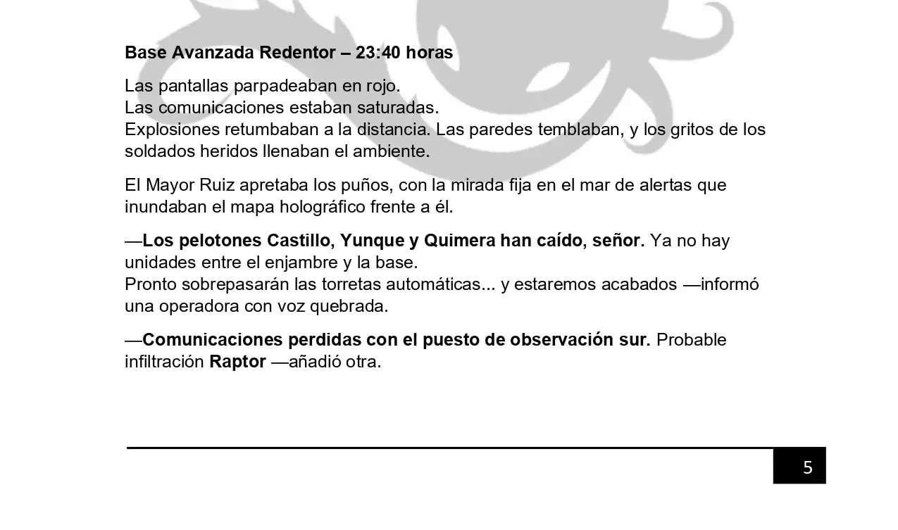 Página 9 — Capítulo 0 de Guerra de mundos...
