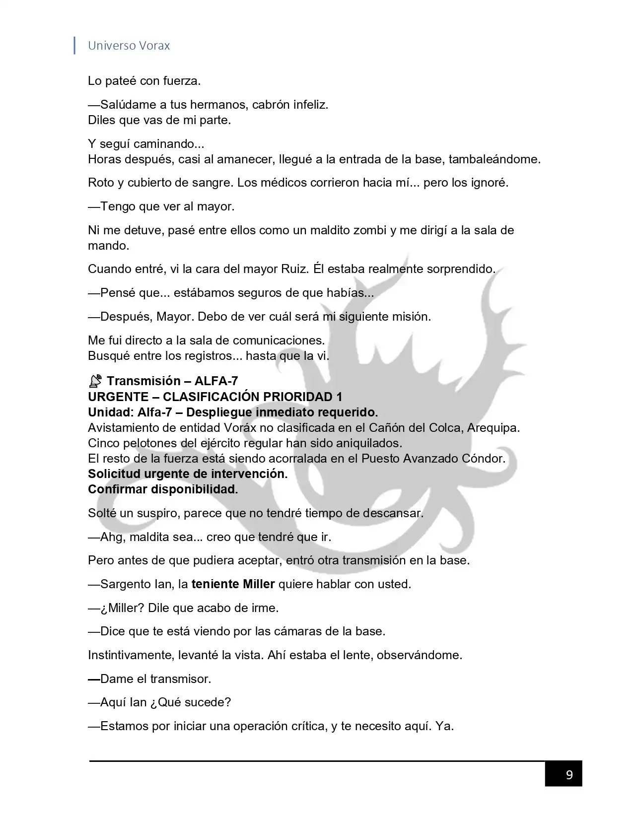 Página 14 — Capítulo 0 de Guerra de mundos...