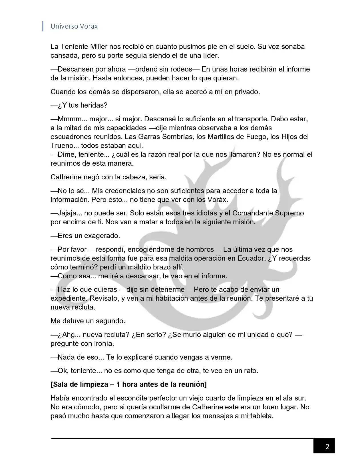 Página 4 — Capítulo 1 de Guerra de mundos...