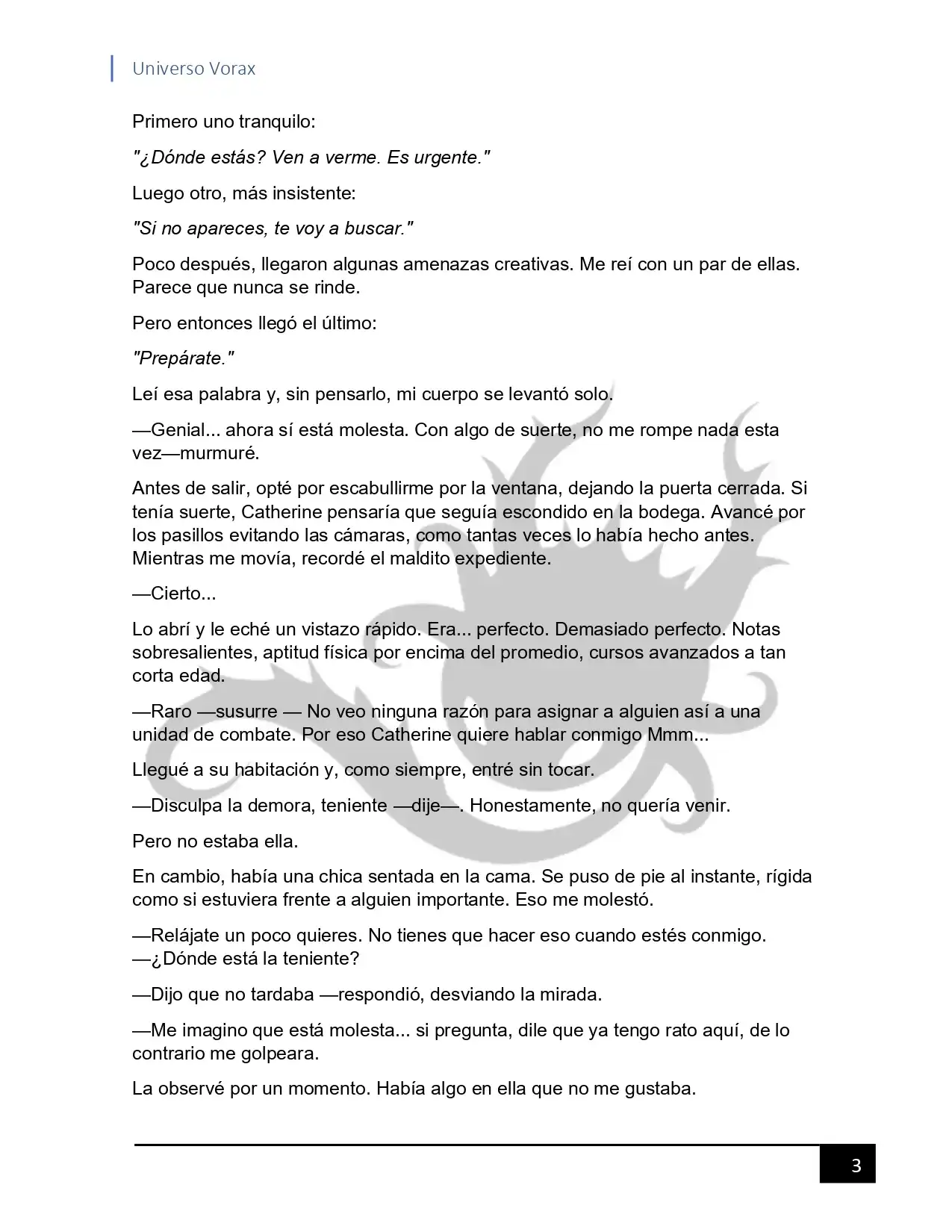 Página 5 — Capítulo 1 de Guerra de mundos...