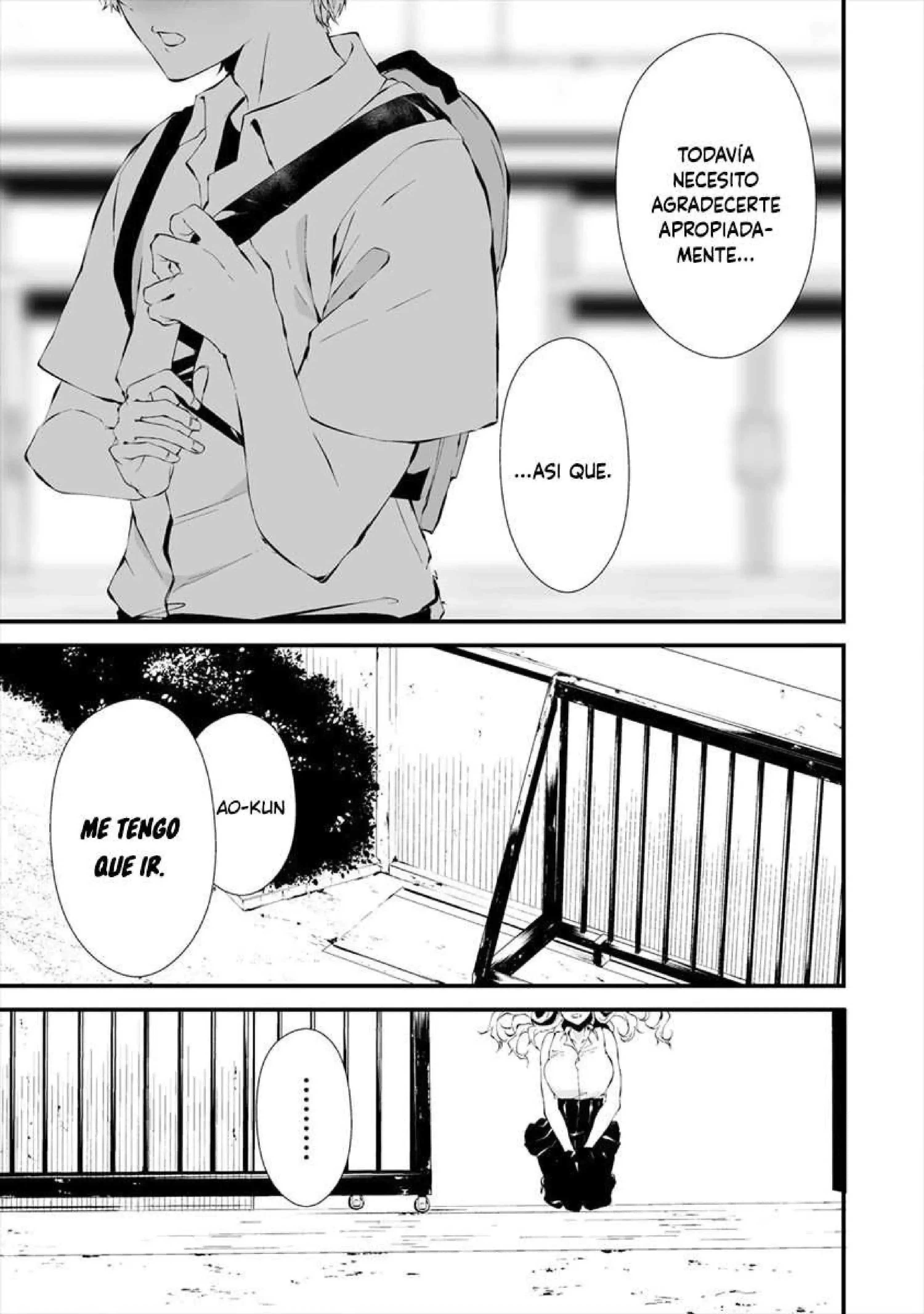 Página 7 — Hachigatsu Kokonoka Boku wa Kimi ni Kuwareru Capítulo 12