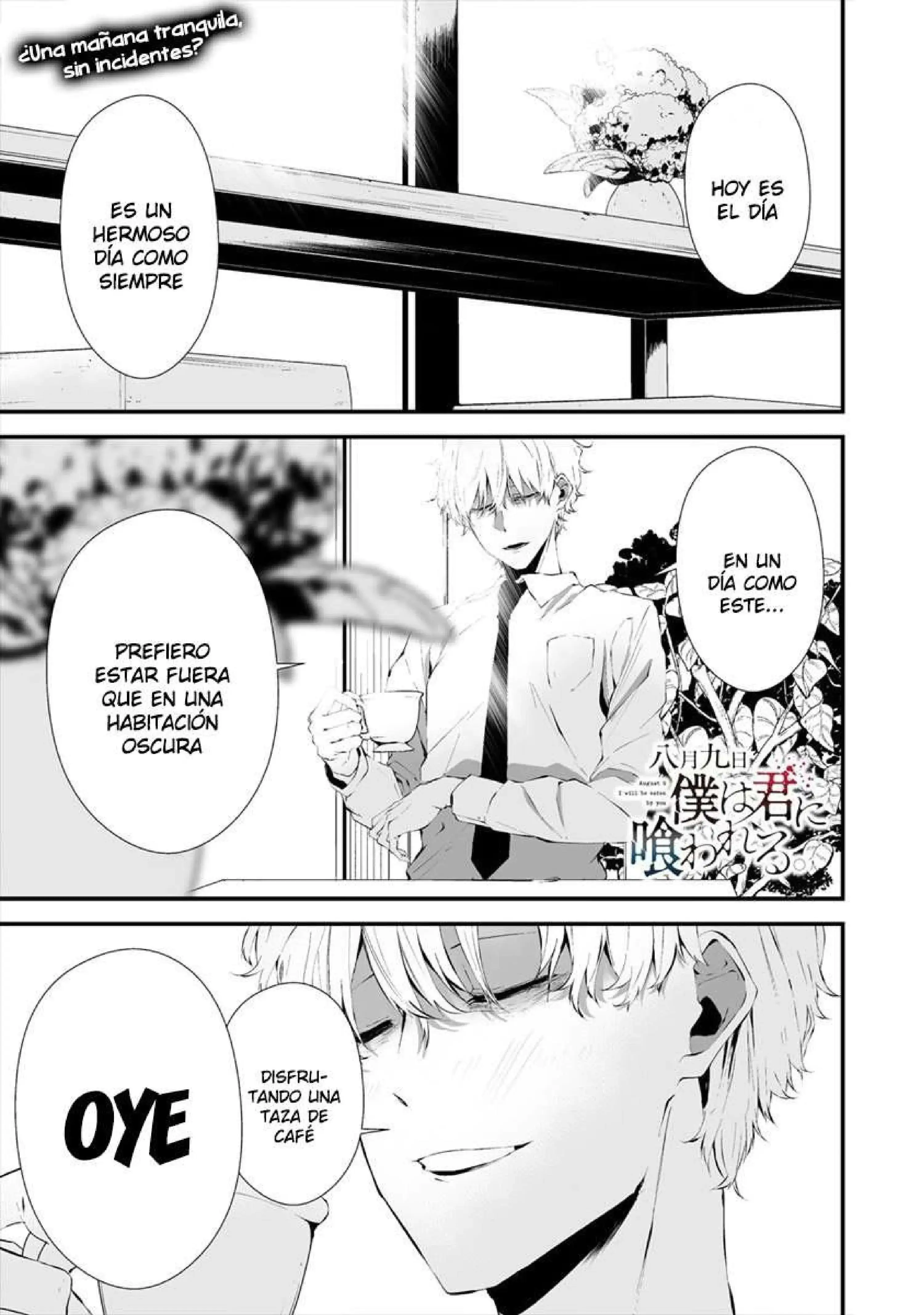 Página 2 — Hachigatsu Kokonoka Boku wa Kimi ni Kuwareru Capítulo 18