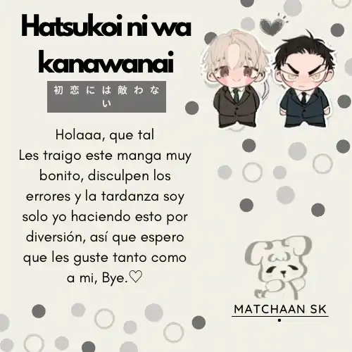Página 38 — Capítulo 1 de Hatsukoi ni wa Kanawanai!