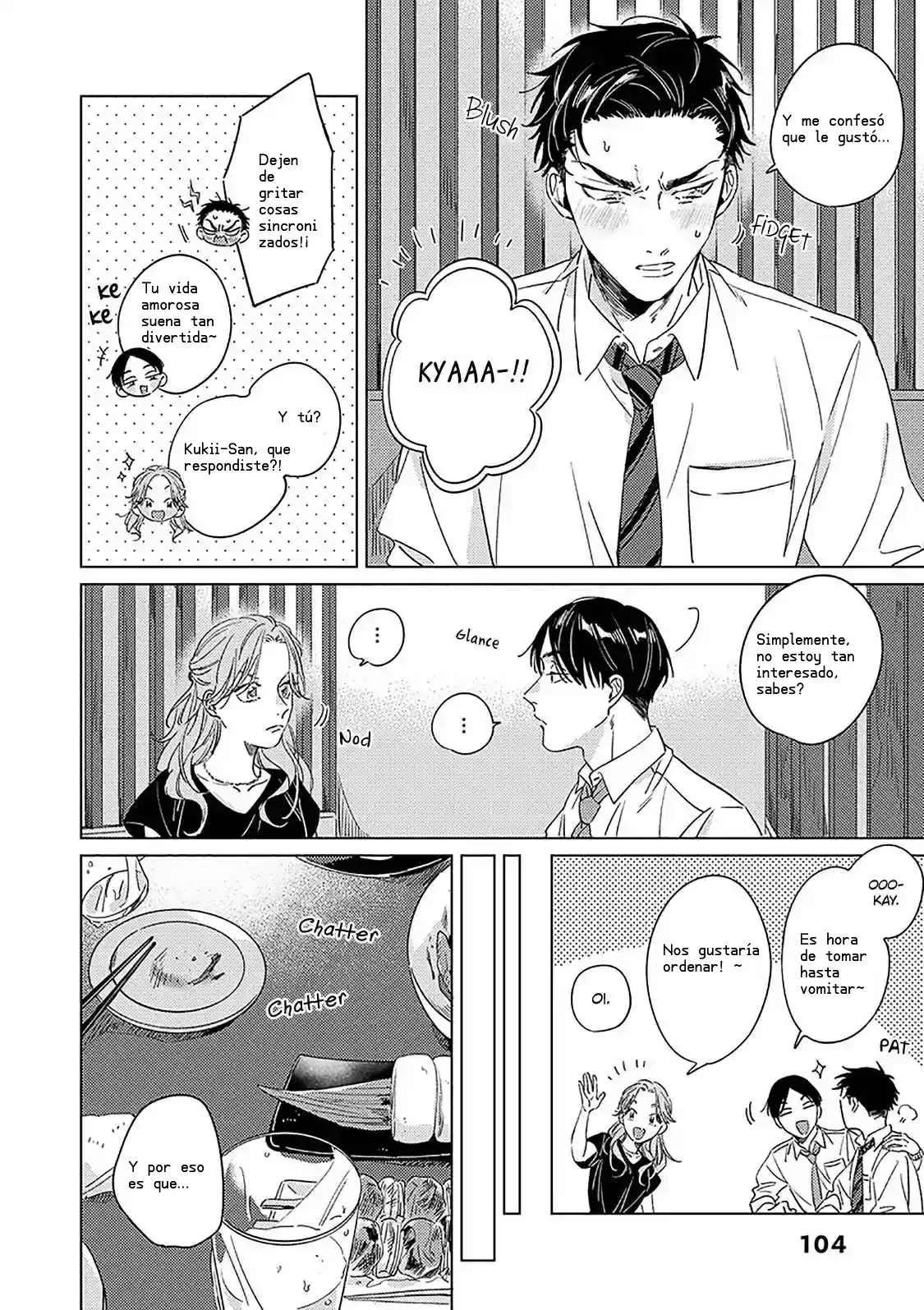 Página 14 — Capítulo 3 de Hatsukoi ni wa Kanawanai!