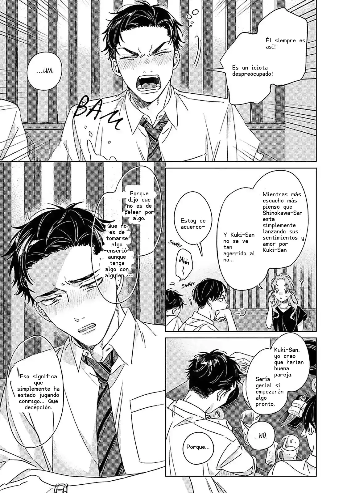 Página 15 — Capítulo 3 de Hatsukoi ni wa Kanawanai!