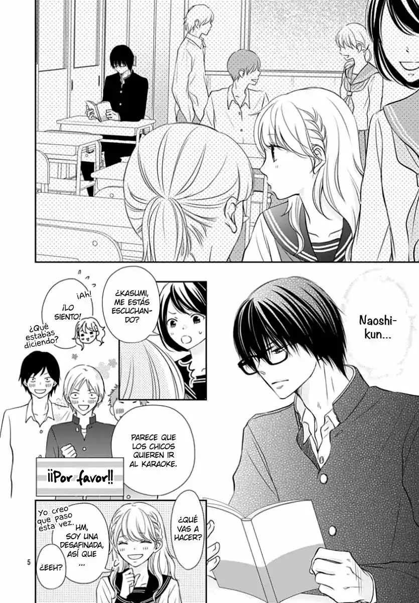 Página 7 — Capítulo 1 de Hirahira to Gunjou
