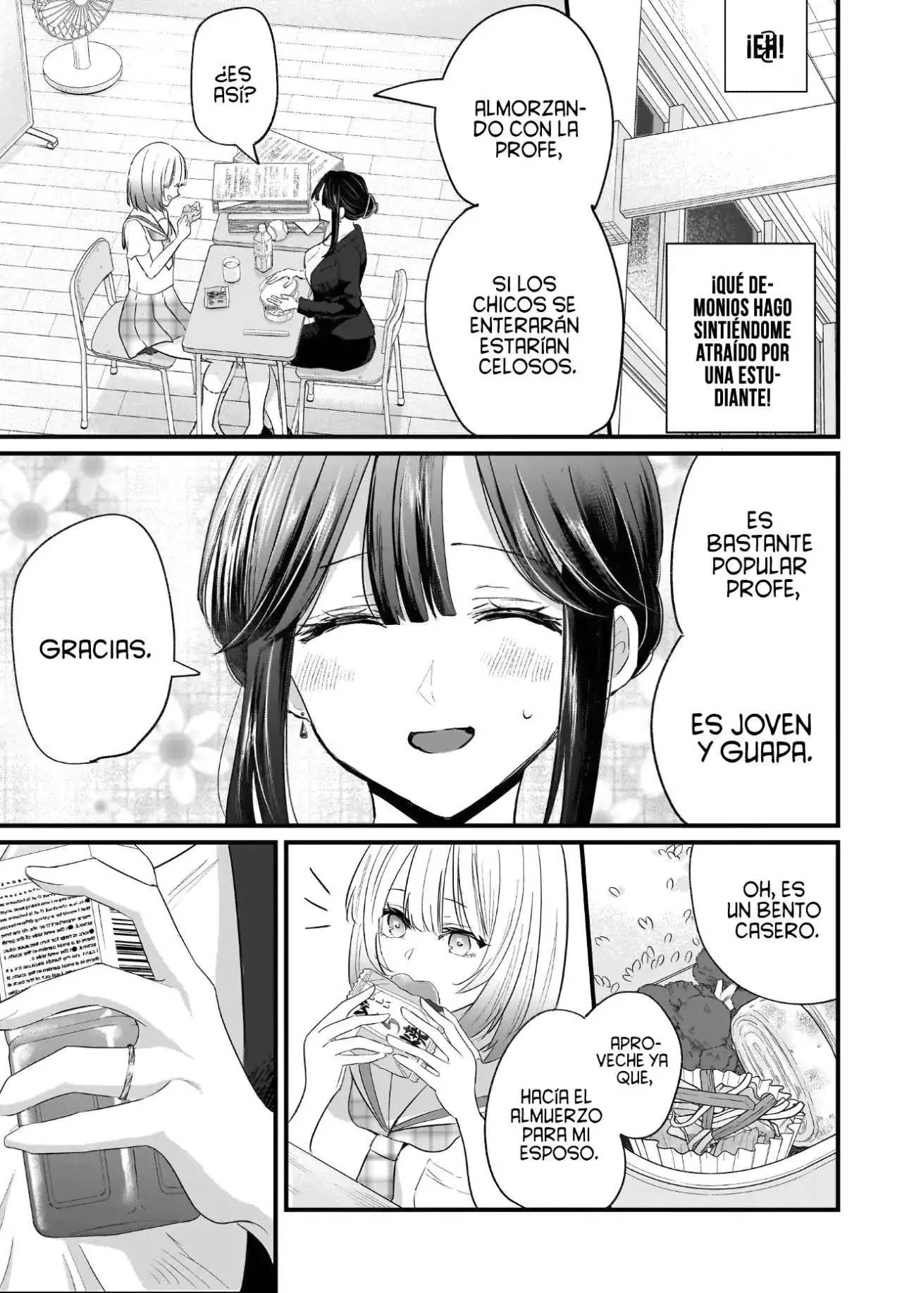 Página 27 — Hitozuma Kyoushi ga Oshiego no Joshikousei ni Dohamari Suru Hanash Capítulo 1