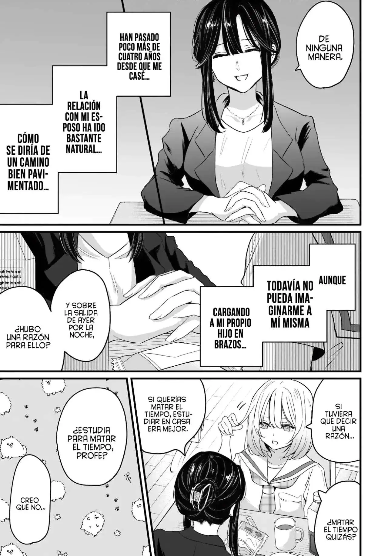 Página 31 — Hitozuma Kyoushi ga Oshiego no Joshikousei ni Dohamari Suru Hanash Capítulo 1