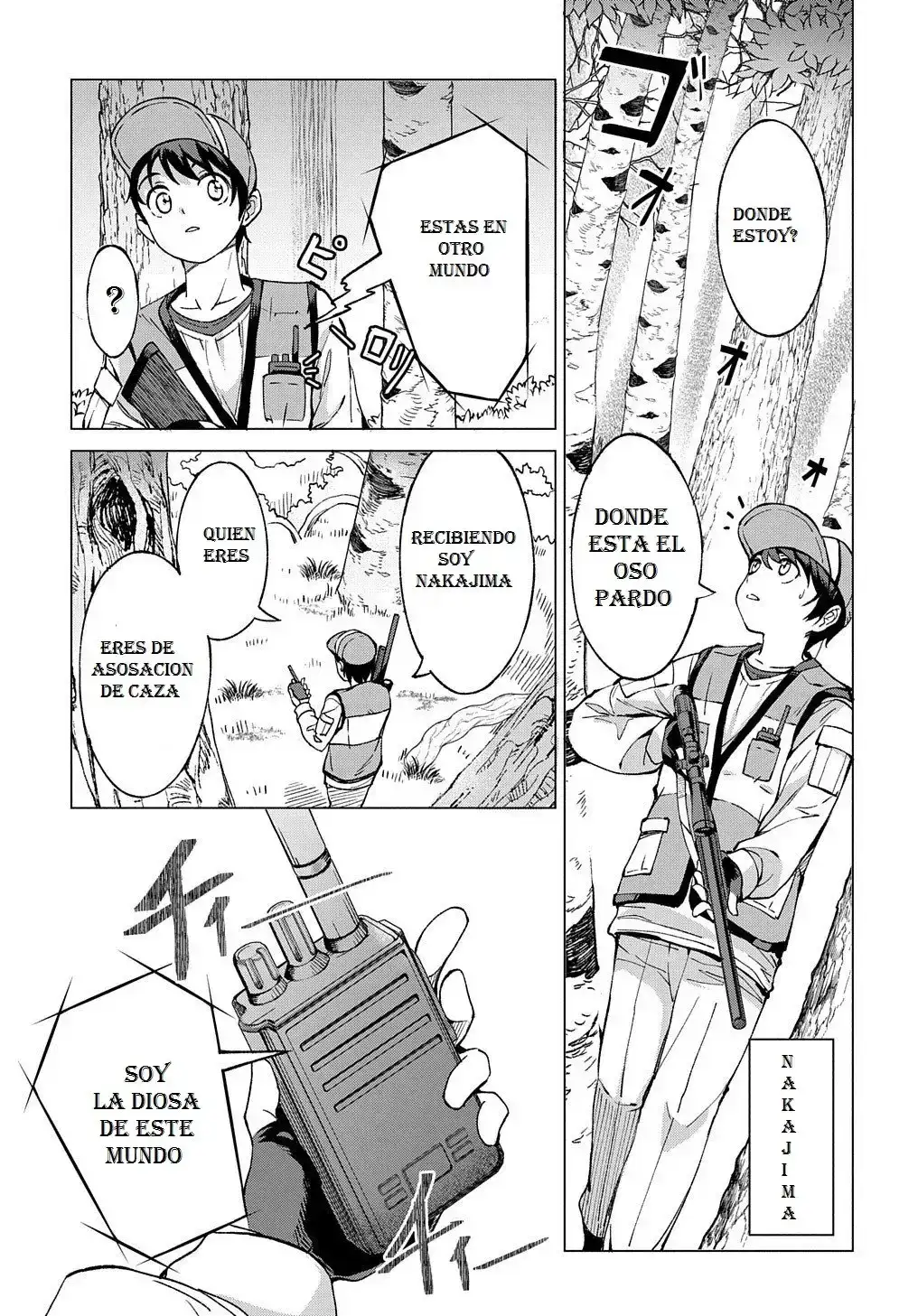 Página 7 — Hokkaido no Geneki Hunter ga Isekai ni Hourikoma Rete Mita Capítulo 1