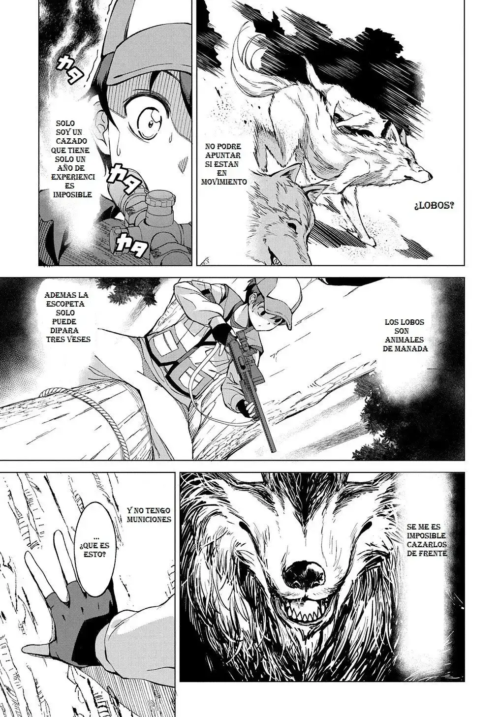 Página 15 — Hokkaido no Geneki Hunter ga Isekai ni Hourikoma Rete Mita Capítulo 1