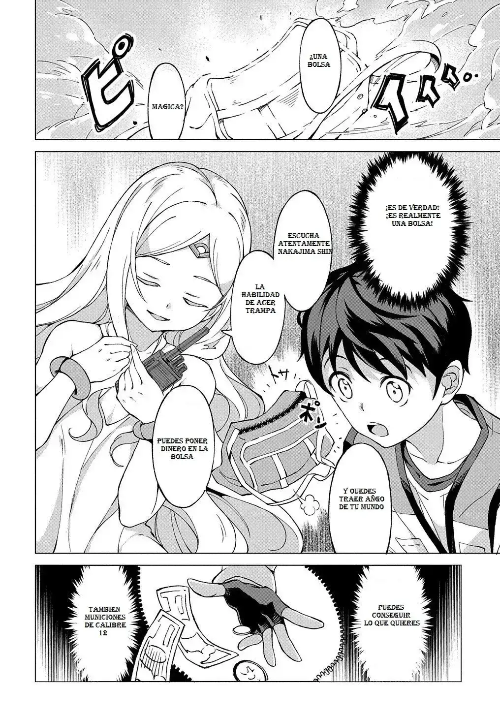 Página 16 — Hokkaido no Geneki Hunter ga Isekai ni Hourikoma Rete Mita Capítulo 1