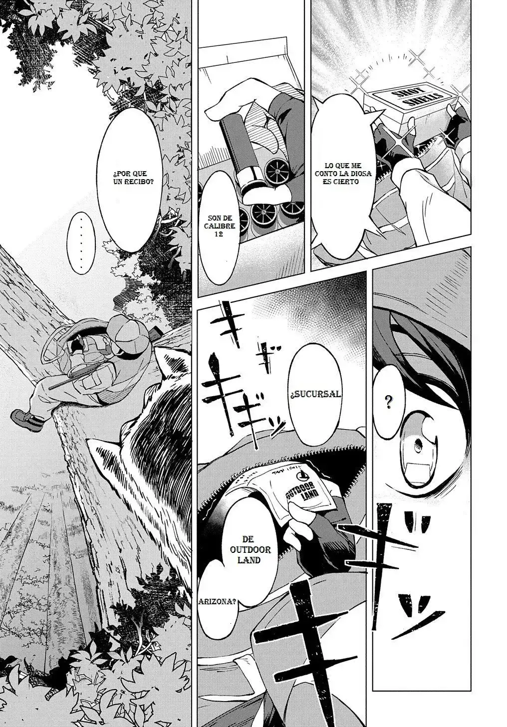 Página 17 — Hokkaido no Geneki Hunter ga Isekai ni Hourikoma Rete Mita Capítulo 1