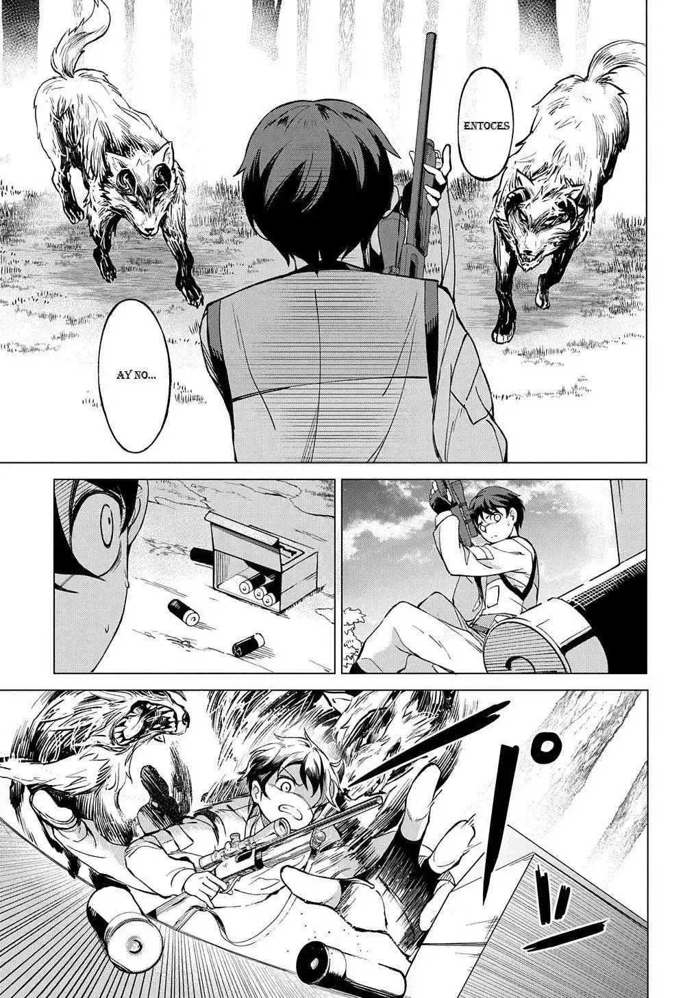 Página 21 — Hokkaido no Geneki Hunter ga Isekai ni Hourikoma Rete Mita Capítulo 1