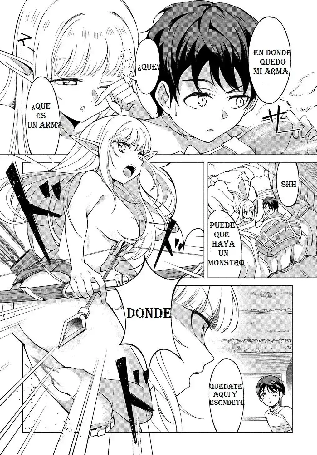 Página 28 — Hokkaido no Geneki Hunter ga Isekai ni Hourikoma Rete Mita Capítulo 1