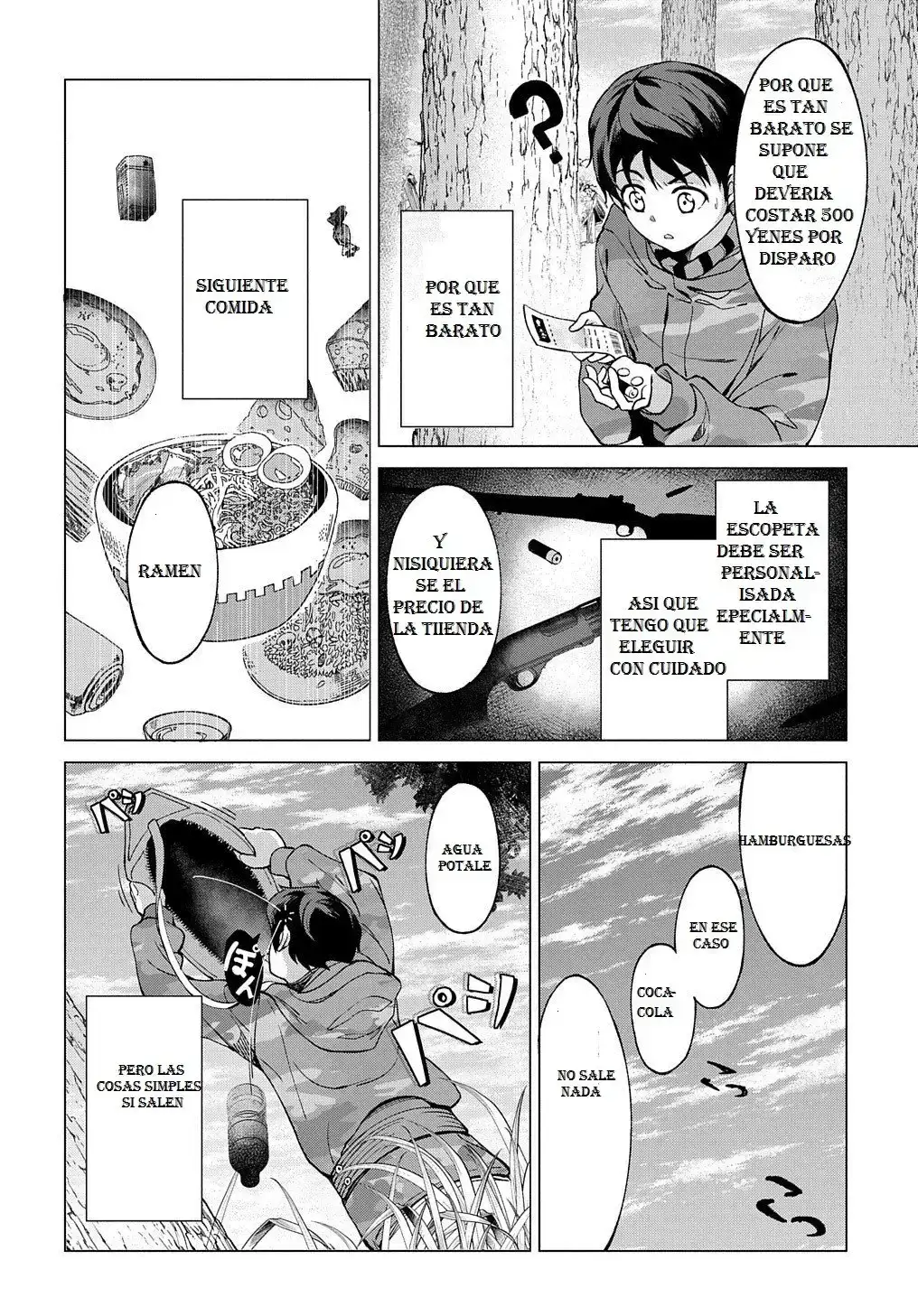 Página 44 — Hokkaido no Geneki Hunter ga Isekai ni Hourikoma Rete Mita Capítulo 1