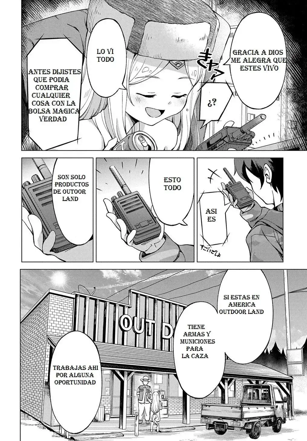 Página 46 — Hokkaido no Geneki Hunter ga Isekai ni Hourikoma Rete Mita Capítulo 1