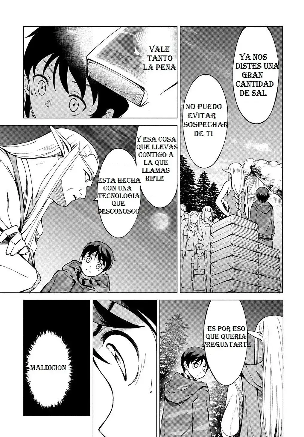 Página 55 — Hokkaido no Geneki Hunter ga Isekai ni Hourikoma Rete Mita Capítulo 1