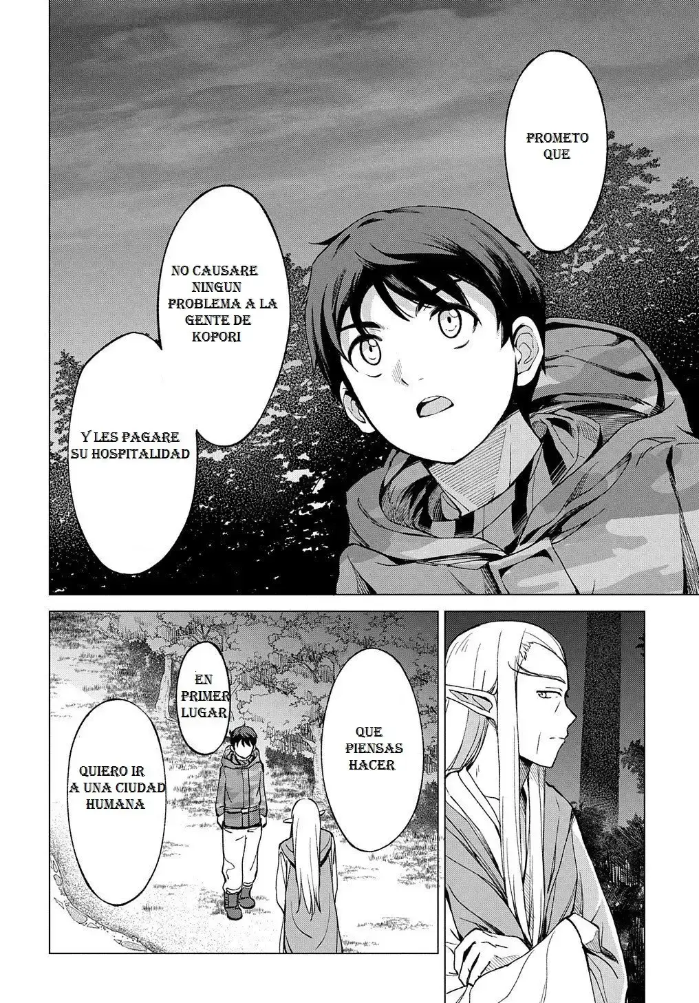 Página 58 — Hokkaido no Geneki Hunter ga Isekai ni Hourikoma Rete Mita Capítulo 1