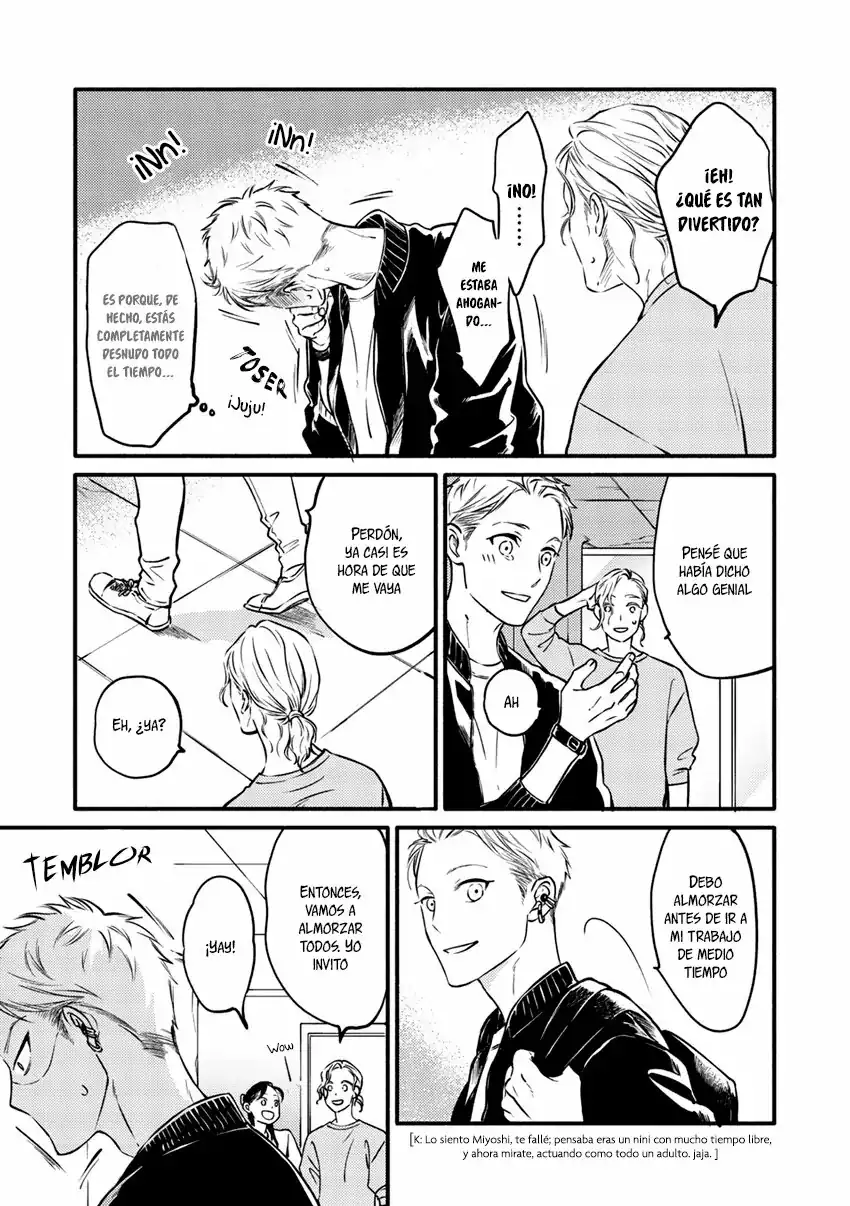 Página 18 — Capítulo 4 de Hosaka-san to Miyoshi-kun
