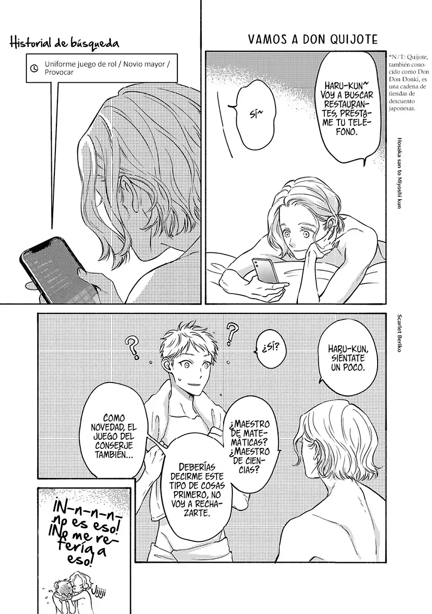 Página 9 — Capítulo 14 de Hosaka-san to Miyoshi-kun