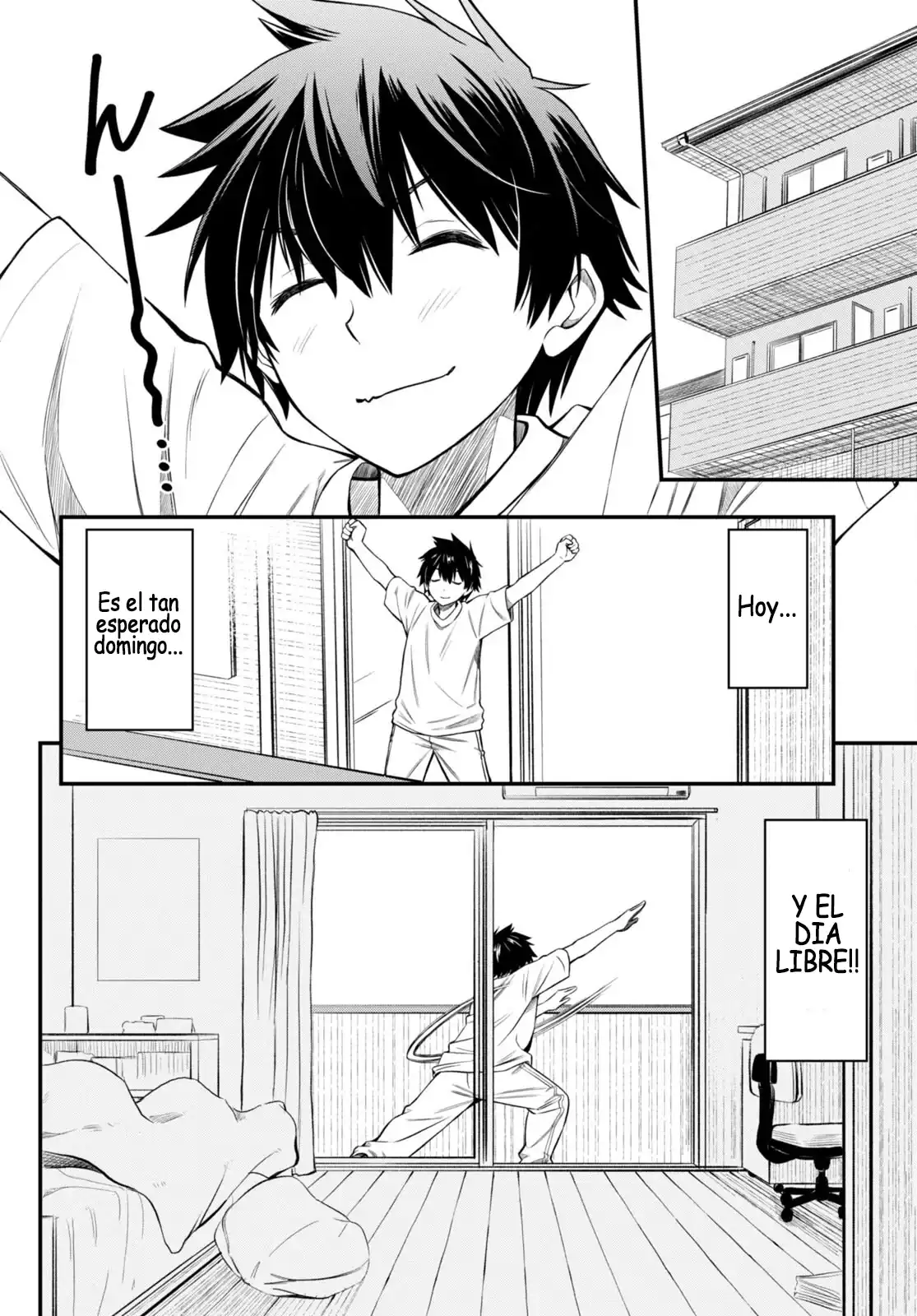 Página 13 — Capítulo 1 de Houkago wa Kenka Saikyou no Gal ni Tsurekomareru Seikatsu: Kanojo-tachi ni Sukarete, Boku mo Saikyou ni!?