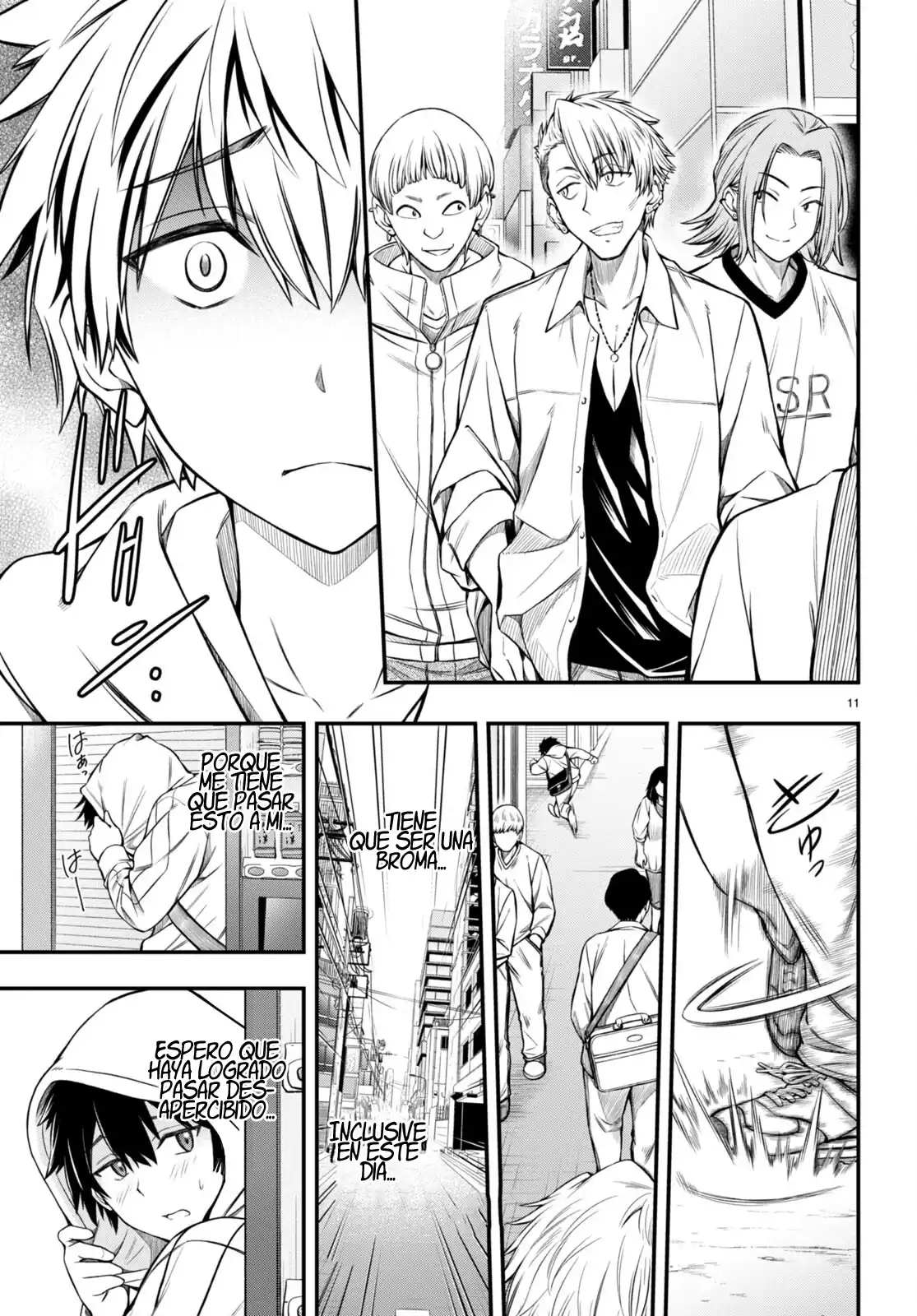 Página 16 — Capítulo 1 de Houkago wa Kenka Saikyou no Gal ni Tsurekomareru Seikatsu: Kanojo-tachi ni Sukarete, Boku mo Saikyou ni!?
