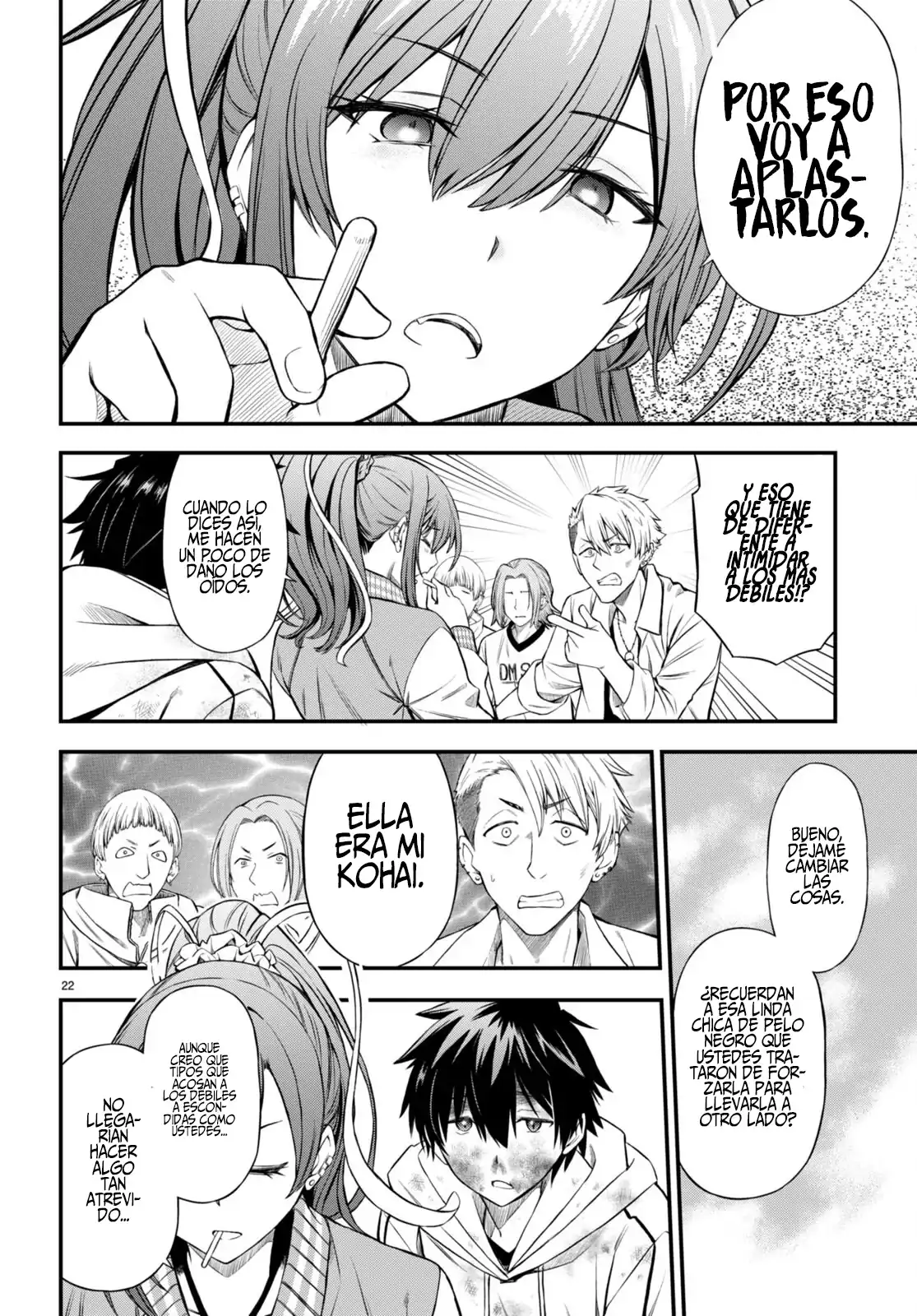 Página 27 — Capítulo 1 de Houkago wa Kenka Saikyou no Gal ni Tsurekomareru Seikatsu: Kanojo-tachi ni Sukarete, Boku mo Saikyou ni!?