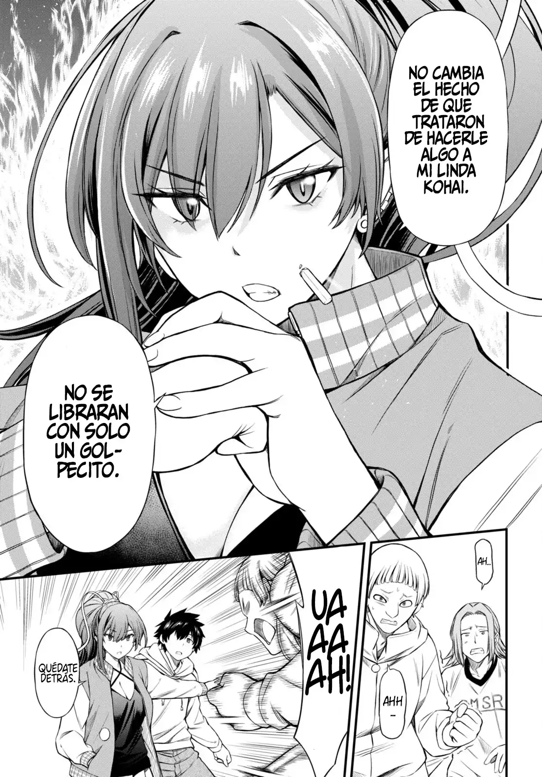 Página 28 — Capítulo 1 de Houkago wa Kenka Saikyou no Gal ni Tsurekomareru Seikatsu: Kanojo-tachi ni Sukarete, Boku mo Saikyou ni!?