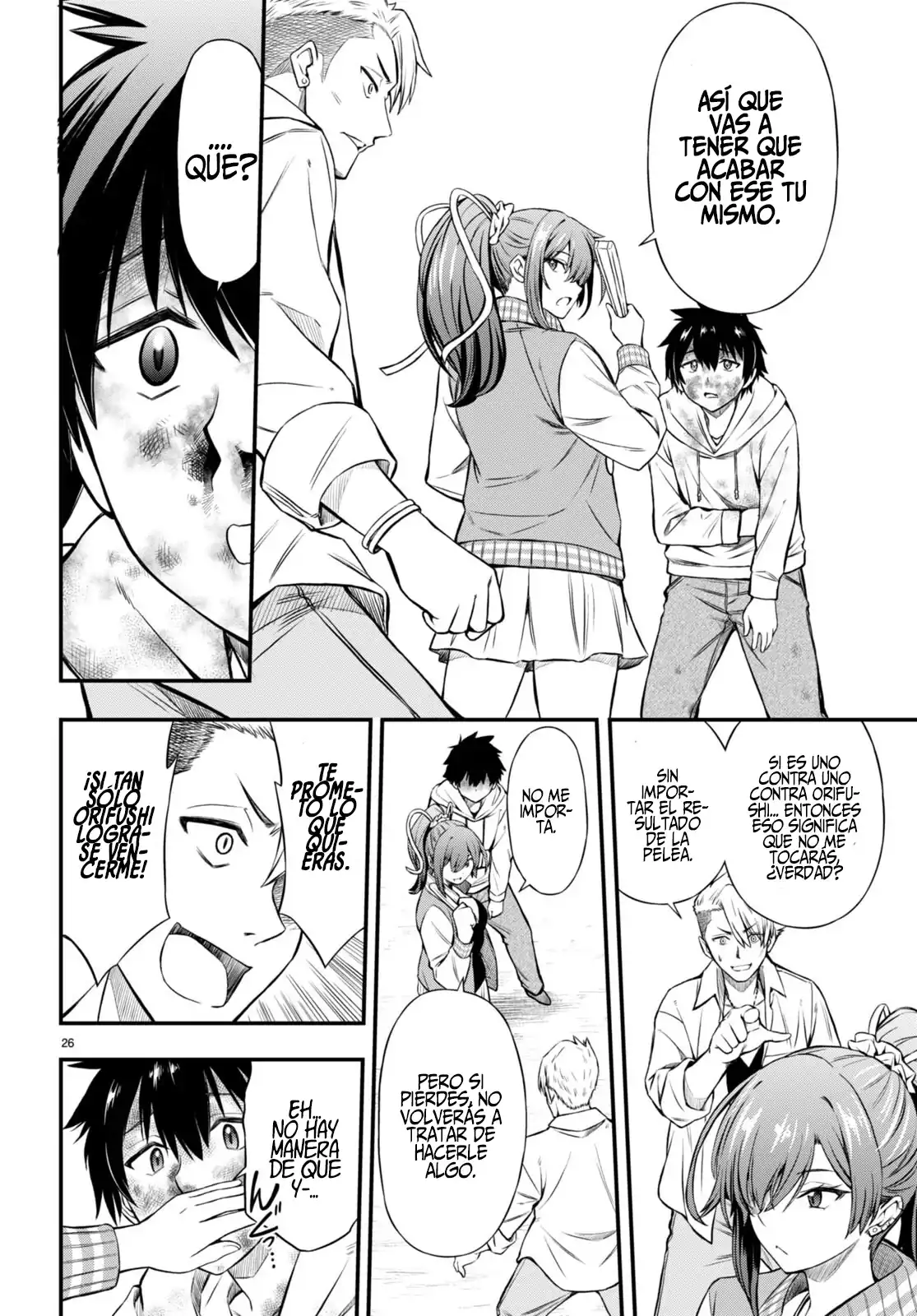 Página 31 — Capítulo 1 de Houkago wa Kenka Saikyou no Gal ni Tsurekomareru Seikatsu: Kanojo-tachi ni Sukarete, Boku mo Saikyou ni!?