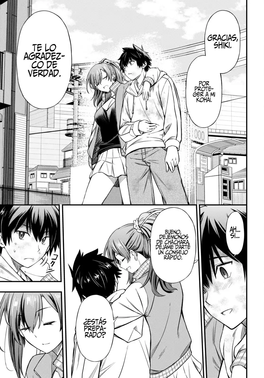 Página 34 — Capítulo 1 de Houkago wa Kenka Saikyou no Gal ni Tsurekomareru Seikatsu: Kanojo-tachi ni Sukarete, Boku mo Saikyou ni!?