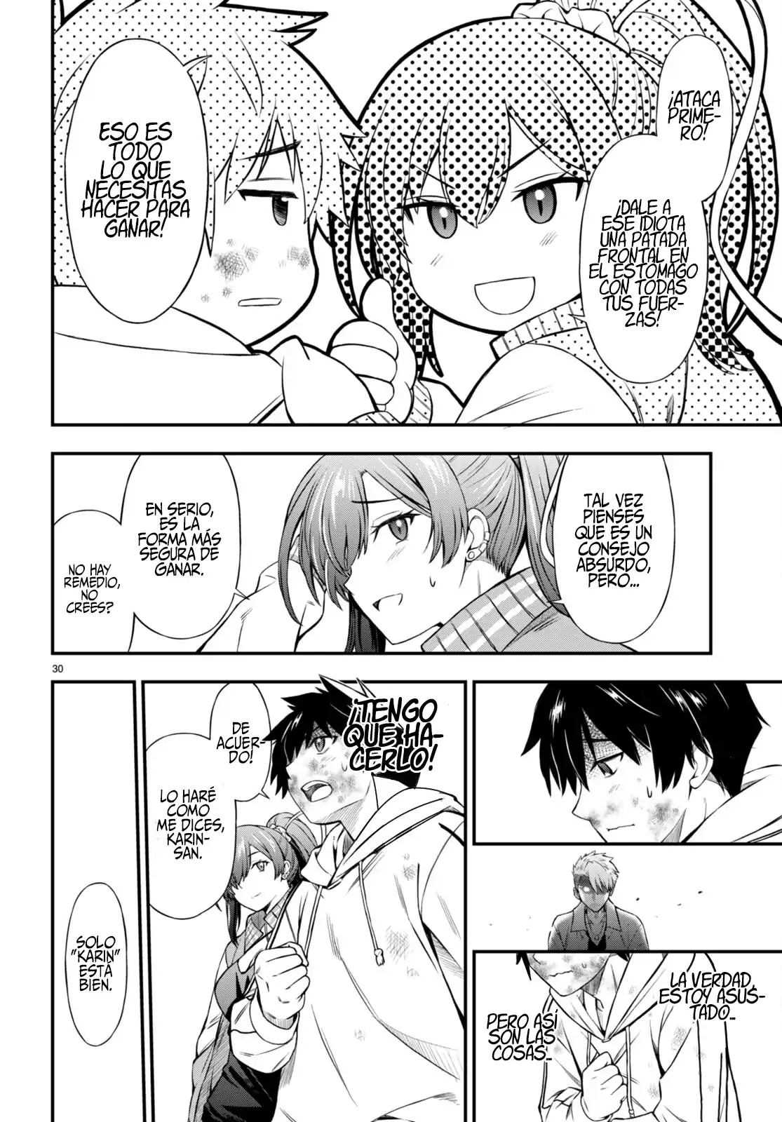 Página 35 — Capítulo 1 de Houkago wa Kenka Saikyou no Gal ni Tsurekomareru Seikatsu: Kanojo-tachi ni Sukarete, Boku mo Saikyou ni!?