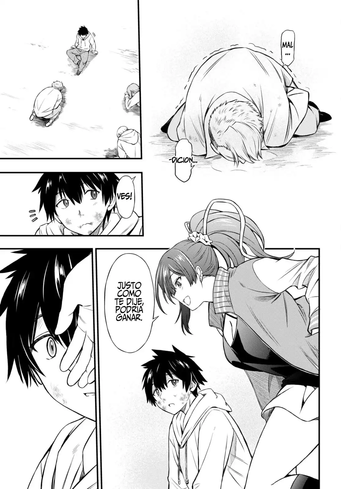 Página 38 — Capítulo 1 de Houkago wa Kenka Saikyou no Gal ni Tsurekomareru Seikatsu: Kanojo-tachi ni Sukarete, Boku mo Saikyou ni!?