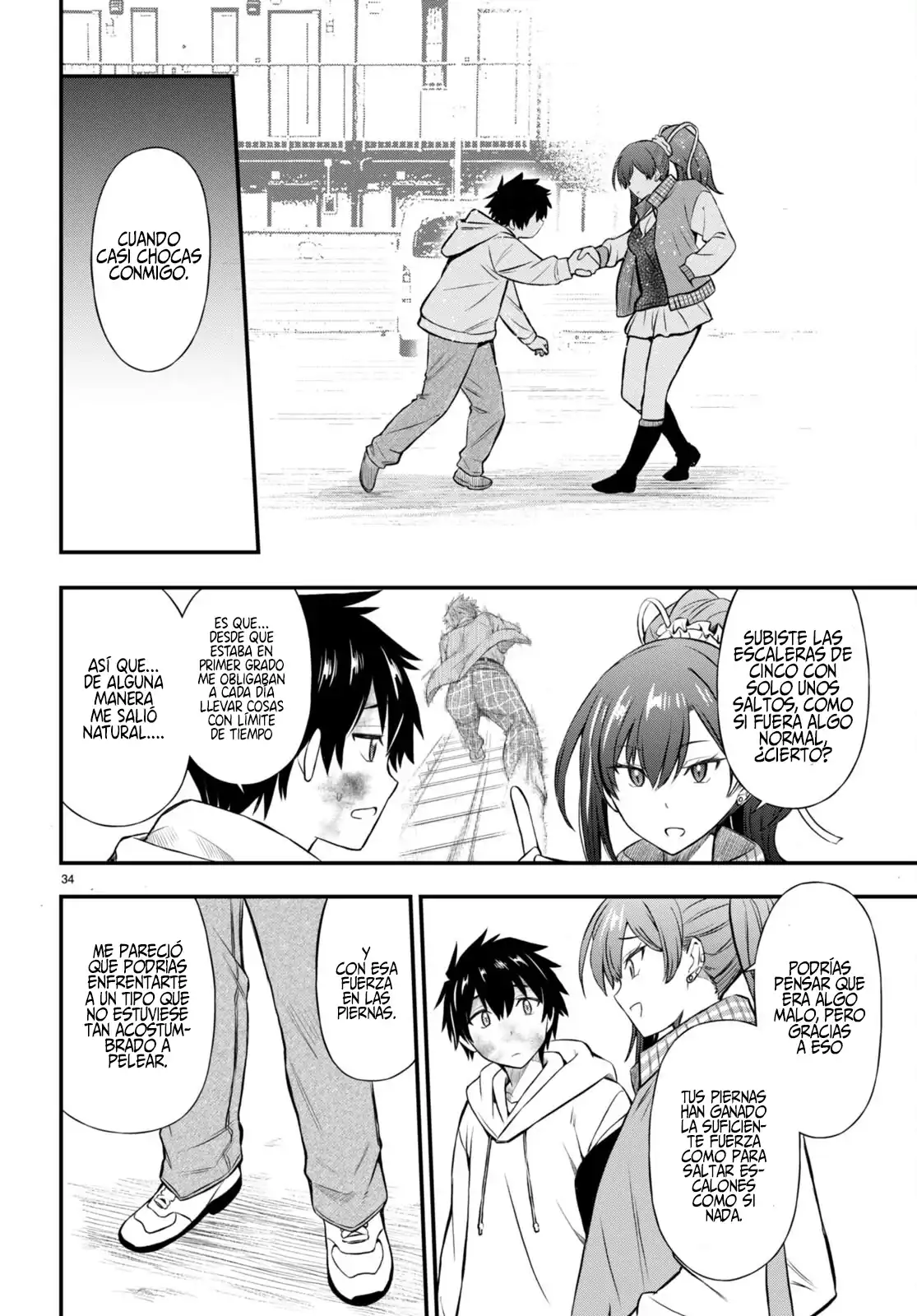 Página 39 — Capítulo 1 de Houkago wa Kenka Saikyou no Gal ni Tsurekomareru Seikatsu: Kanojo-tachi ni Sukarete, Boku mo Saikyou ni!?