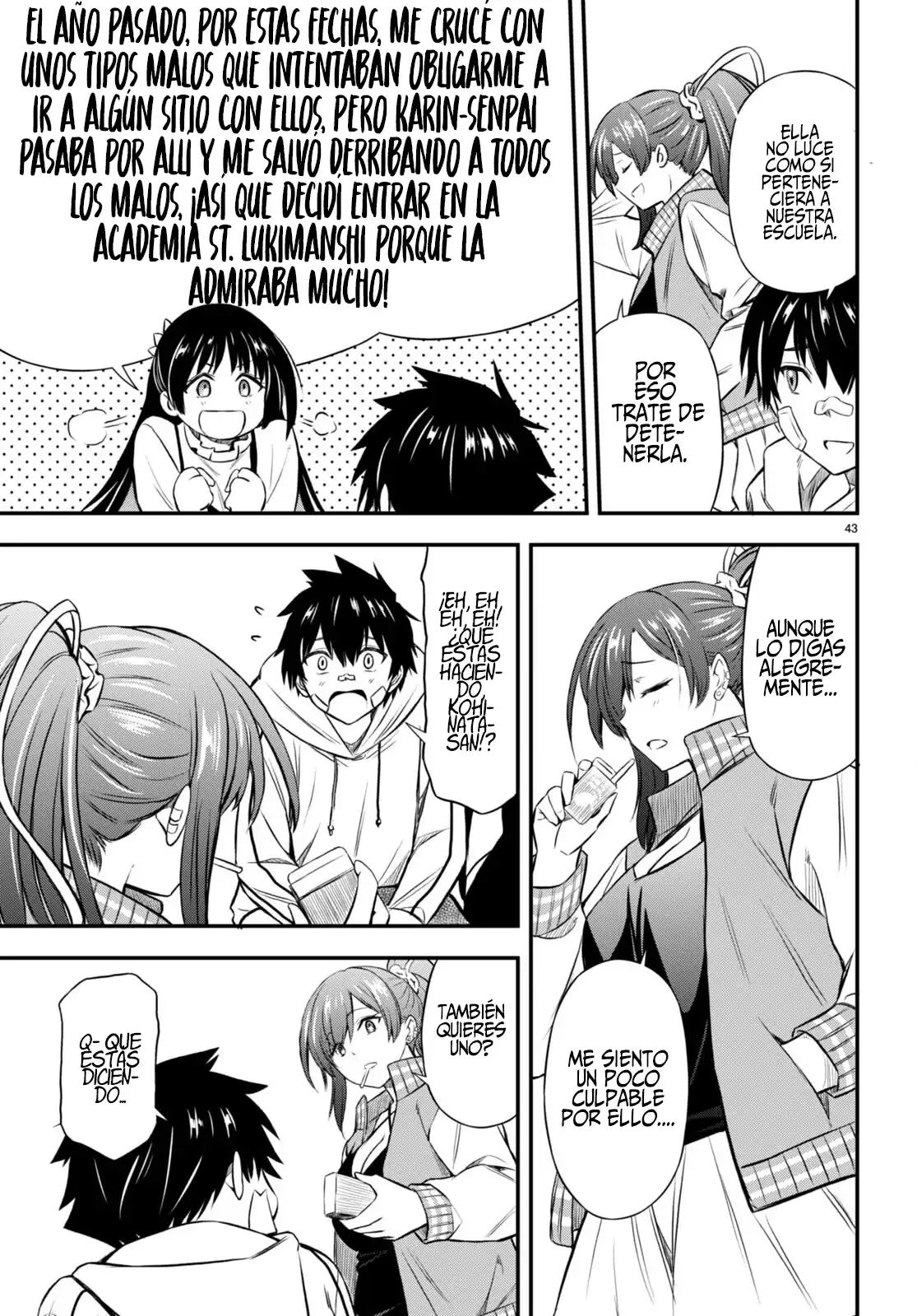 Página 47 — Capítulo 1 de Houkago wa Kenka Saikyou no Gal ni Tsurekomareru Seikatsu: Kanojo-tachi ni Sukarete, Boku mo Saikyou ni!?