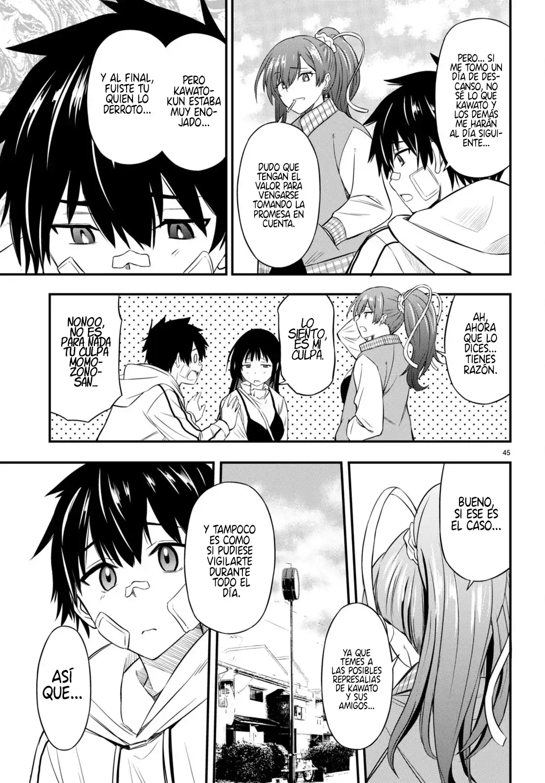 Página 49 — Capítulo 1 de Houkago wa Kenka Saikyou no Gal ni Tsurekomareru Seikatsu: Kanojo-tachi ni Sukarete, Boku mo Saikyou ni!?