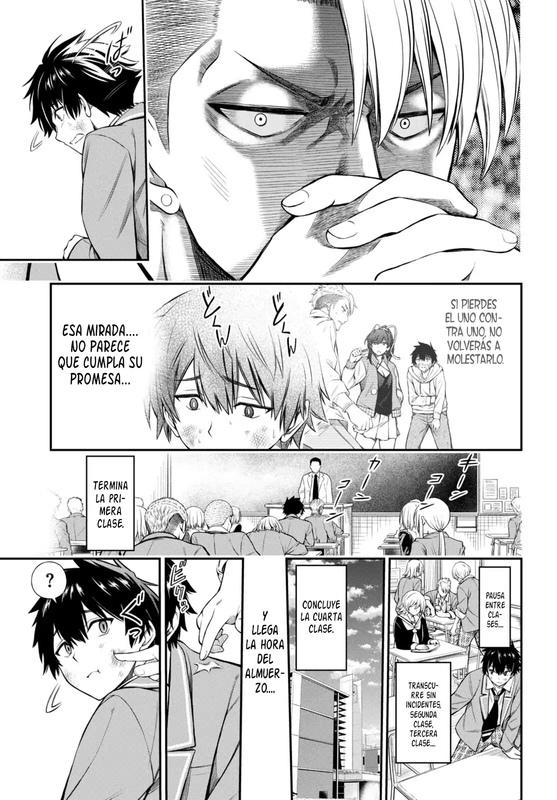 Página 6 — Capítulo 2 de Houkago wa Kenka Saikyou no Gal ni Tsurekomareru Seikatsu: Kanojo-tachi ni Sukarete, Boku mo Saikyou ni!?