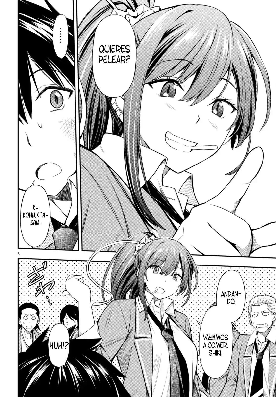 Página 7 — Capítulo 2 de Houkago wa Kenka Saikyou no Gal ni Tsurekomareru Seikatsu: Kanojo-tachi ni Sukarete, Boku mo Saikyou ni!?