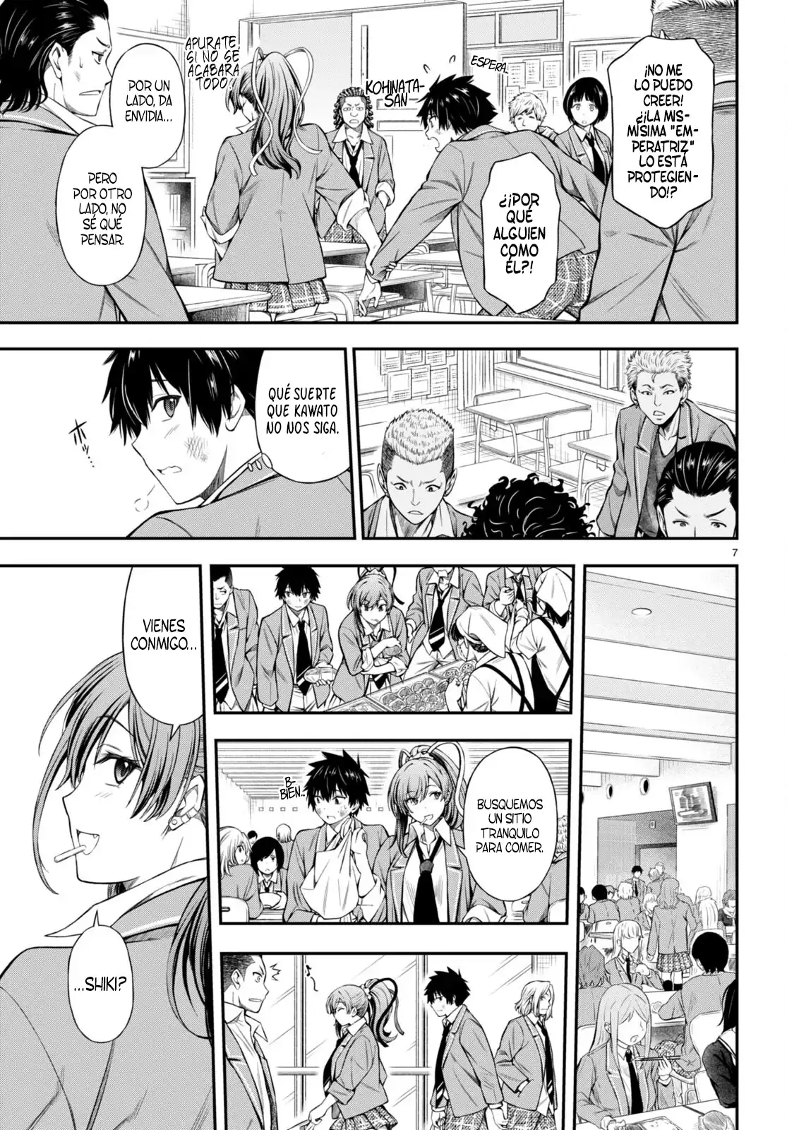 Página 8 — Capítulo 2 de Houkago wa Kenka Saikyou no Gal ni Tsurekomareru Seikatsu: Kanojo-tachi ni Sukarete, Boku mo Saikyou ni!?
