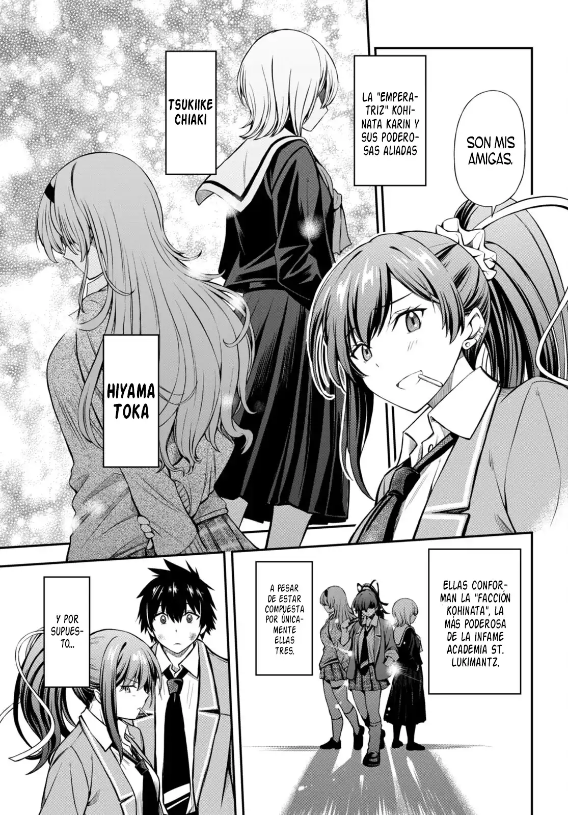 Página 10 — Capítulo 2 de Houkago wa Kenka Saikyou no Gal ni Tsurekomareru Seikatsu: Kanojo-tachi ni Sukarete, Boku mo Saikyou ni!?