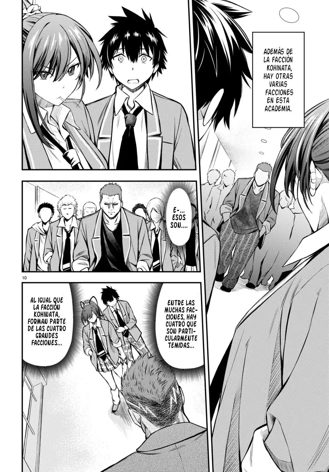 Página 11 — Capítulo 2 de Houkago wa Kenka Saikyou no Gal ni Tsurekomareru Seikatsu: Kanojo-tachi ni Sukarete, Boku mo Saikyou ni!?