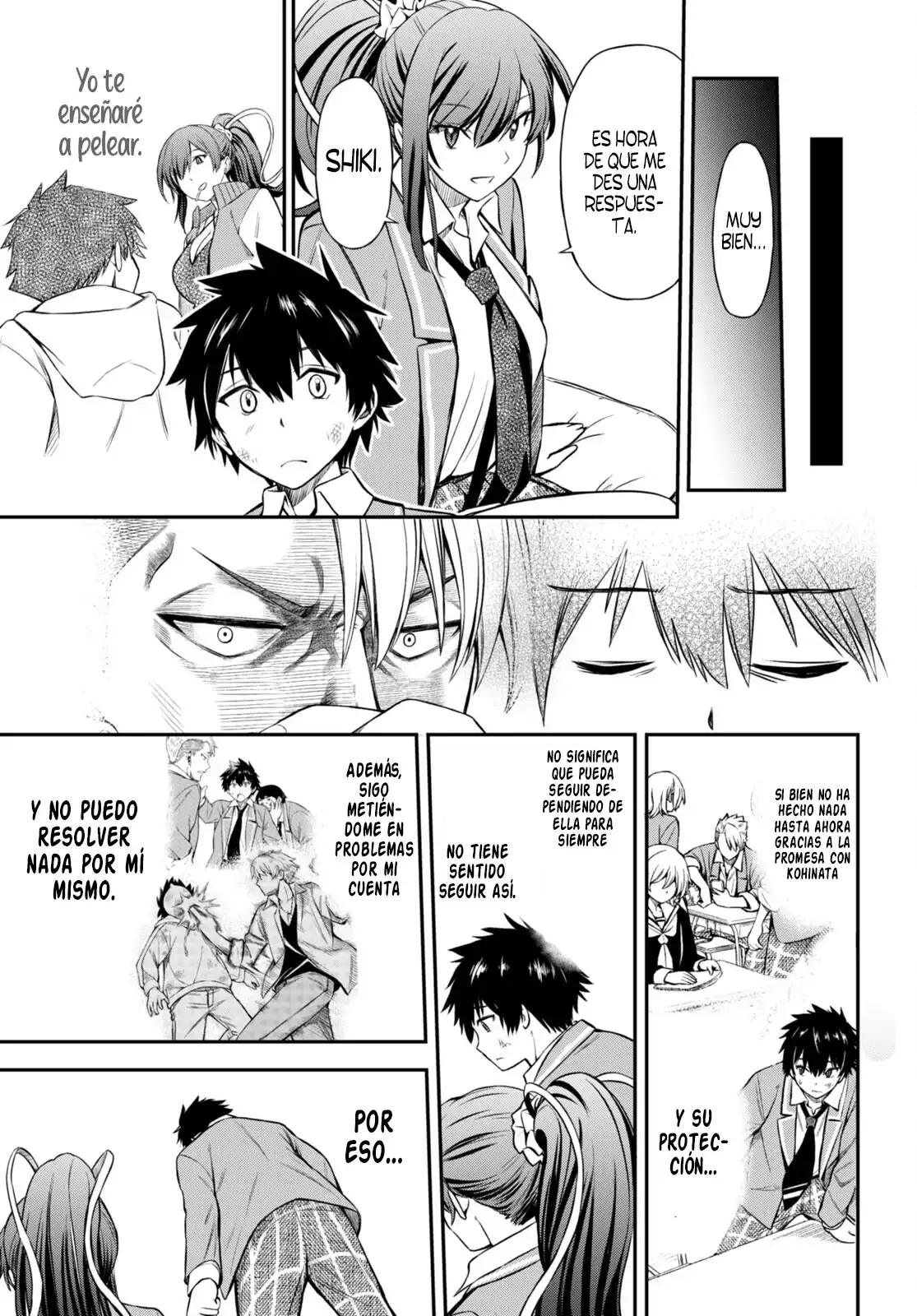 Página 26 — Capítulo 2 de Houkago wa Kenka Saikyou no Gal ni Tsurekomareru Seikatsu: Kanojo-tachi ni Sukarete, Boku mo Saikyou ni!?