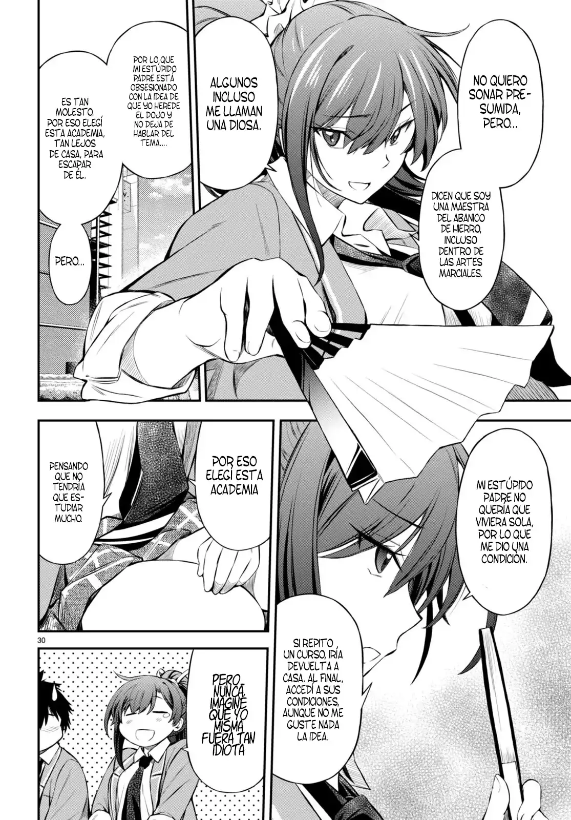 Página 29 — Capítulo 2 de Houkago wa Kenka Saikyou no Gal ni Tsurekomareru Seikatsu: Kanojo-tachi ni Sukarete, Boku mo Saikyou ni!?